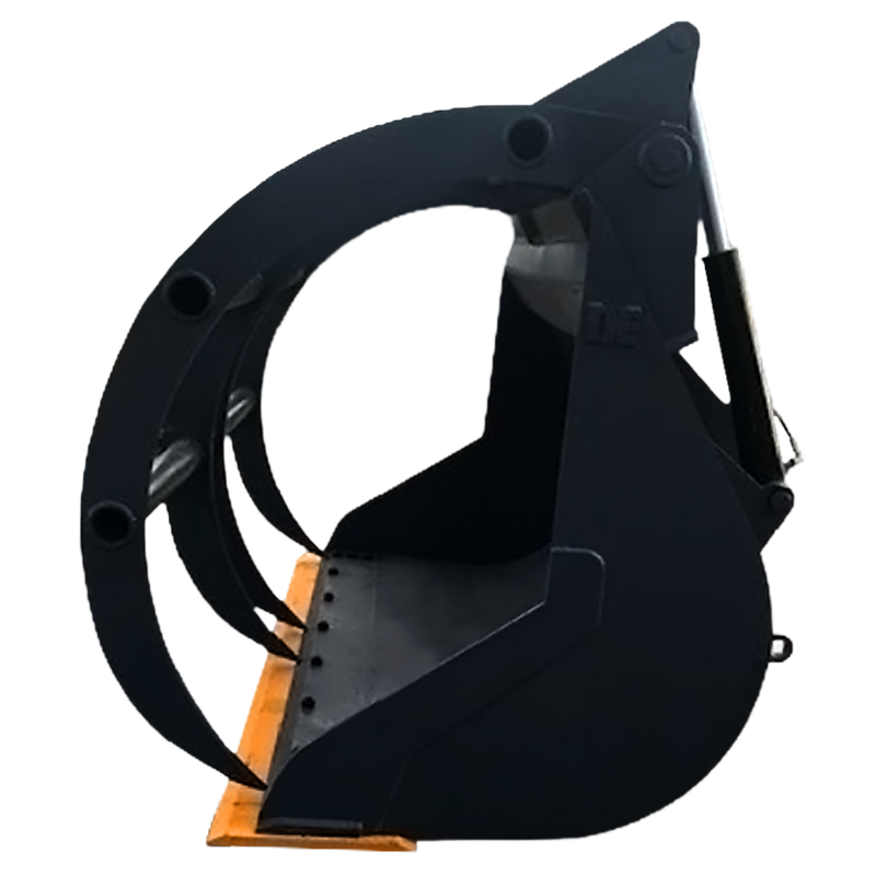 BucketSkdStr 4YD108in Wide Open Side HD 42in Hyd Top Clamps02 800px