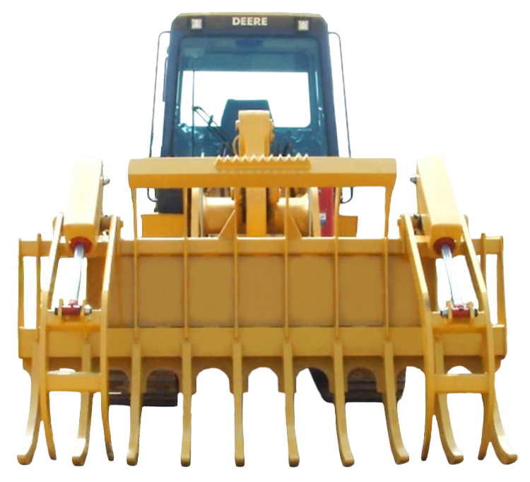 RakeLdr 9ft Loader W HYD Top Clamps03 750px