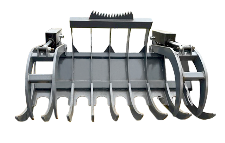 RakeLdr Loader Rake Top Clamps01 750px